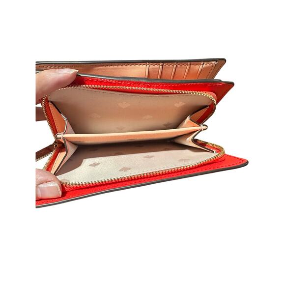 Kate Spade Geranium bifold wallet - Picture 5 of 6